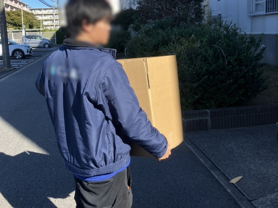 「2DKの団地のお部屋でお父様の遺品を整理しました」作業事例写真